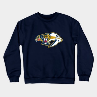 Predators - Panthers logo mashup Crewneck Sweatshirt